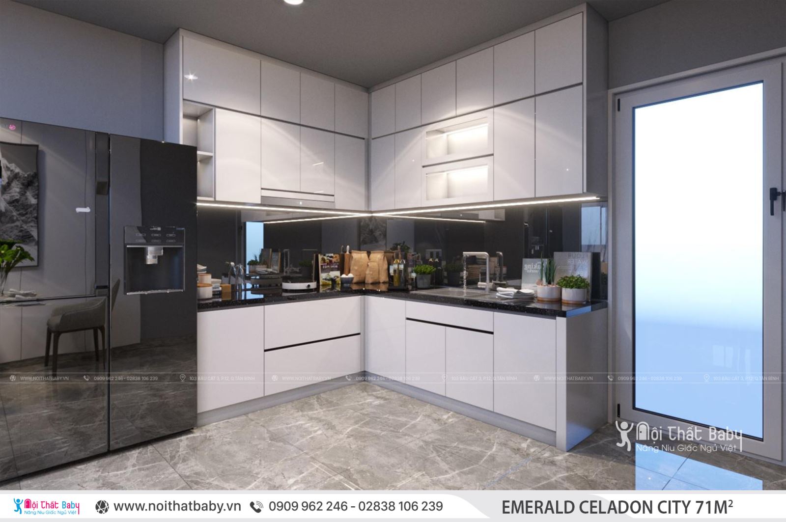Tổng hợp các mẫu thiết kế nội thất Chung cư Emerald Celadon City